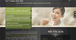 Desktop Screenshot of drericyokota.com
